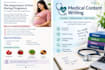 write  medical and healthcare content