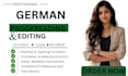 professionally proofread and edit german text grammar and spelling
