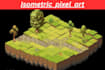 isometric pixel art tileset tilemap game assets pixel game art pixel environment