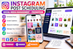 schedule post instagram manager social media post scheduling instagram promotion