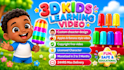 create 3d kids animation, 2d, 3d animation, cartoon animation