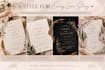 design an elegant custom wedding invitation