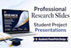 educational presentations, student projects research slides