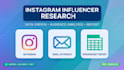 do instagram influencer research and lead generation