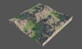 create 3d terrain maps, 3d city maps, landscape relief maps and 3d environments