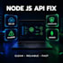 fix node js express API bugs and errors