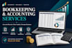 do bookkeeping, accounting and excel financial data entry