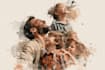 create a watercolor family portrait