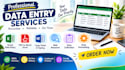 do any data entry work accurately