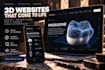 create a modern animated and interactive website