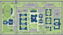create 2d school, university, campus, wayfinding and location maps