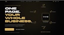 create a modern ai powered business website