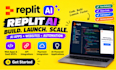replit ai app development