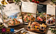 design modern restaurant menus and food ad