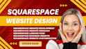 design a squarespace website that converts visitors into customers