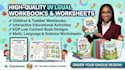 create children workbook, interactive educational workbook, worksheet, KDP book