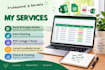 convert PDF, scanned PDF and images to excel