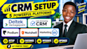 setup  deltek vantagepoint less annoying CRM podium nutshell marketing 360