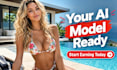 create a hyper realistic, viral ai influencer model for instagram onlyfans