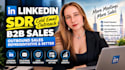 linkedin sdr cold email outreach b2b sales outbound sales representative setter