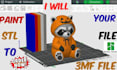 add color to 3d model convert stl to 3mf split for bambu lab multicolor printing