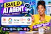 build ai agent claude google vertex, servicenow uipath agent microsoft copilot