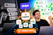 automate stripe payments CRM sync alerts failed payment workflows with zapier