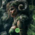 design magical fantasy spotify cover art