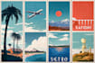 design premium retro vintage logo design