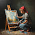 do a paint oil painting