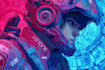 sci fi character illustration or sci fi character