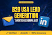 do b2b USA lead generation with targeted CEO email list building