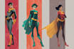 superhero character for comics