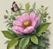 create a realistic botanical drawing