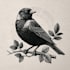 do draw high quality illustration in linocut style