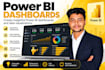build interactive power bi dashboards and business reports