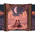 design romantic book cover with art