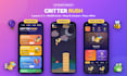 develop a 2d mobile game for android and ios