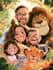make a disney cartoon illustration