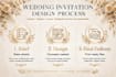 design luxury nikah wedding invitation card