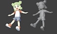 create game ready low poly 3d characters, assets, rigging and animation