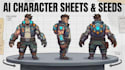 create consistent ai characters and character sheets for your brand