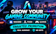 do discord server promotion, fivem promotion, discord advertising and growth