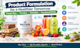 formulate protein bars, powders, gummies, and functional drink recipes