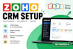 setup zoho crm zoho automation crm automation