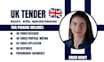 do UK tender research, application, proposal writing, sq and pqq responses