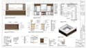 create restaurant bar, counter and millwork fabrication drawings