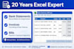 convert pdf to excel, image to excel with 100 percent accuracy