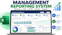 create an automated monthly excel management reporting system