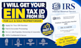 get your ein tax id for llc and sole from irs